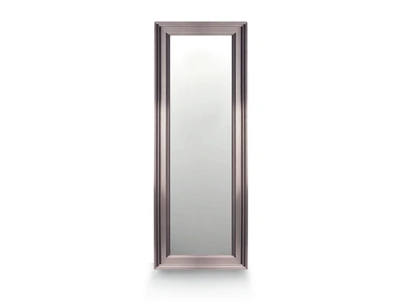 Specchiera Keystone con cornice in legno di Devina Nais