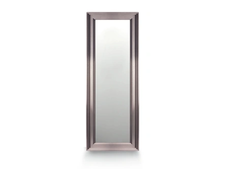 Specchiera Keystone con cornice in legno di Devina Nais