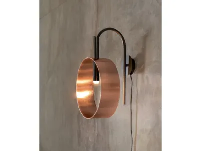 Lampada Led Loop Applique in metallo di Riflessi