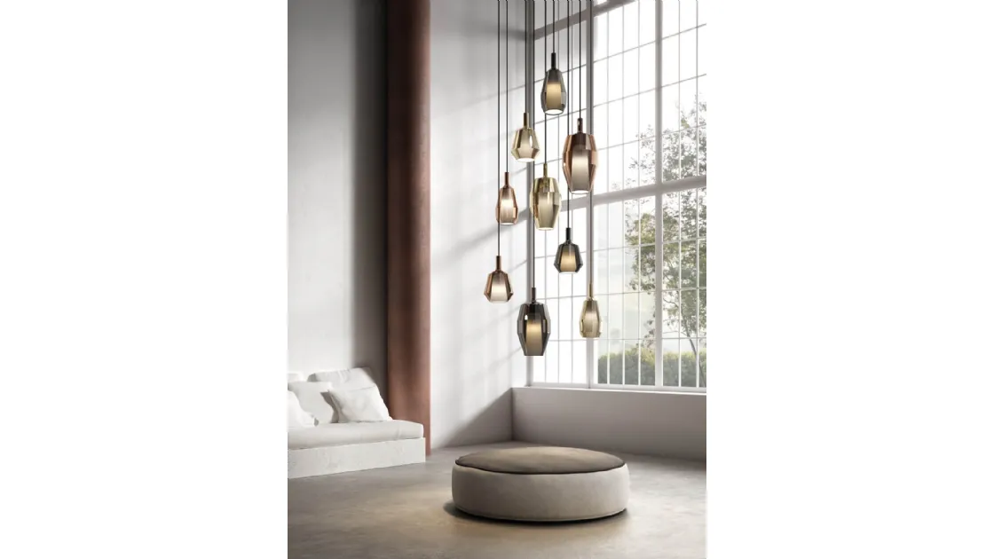 Lampada a sospensione Mom Glossy di Pentalight
