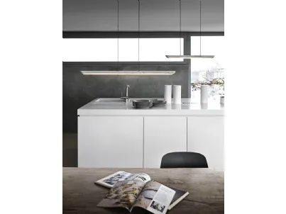 Lampada a sospensione in marmo di Carrara Woody di Pentalight
