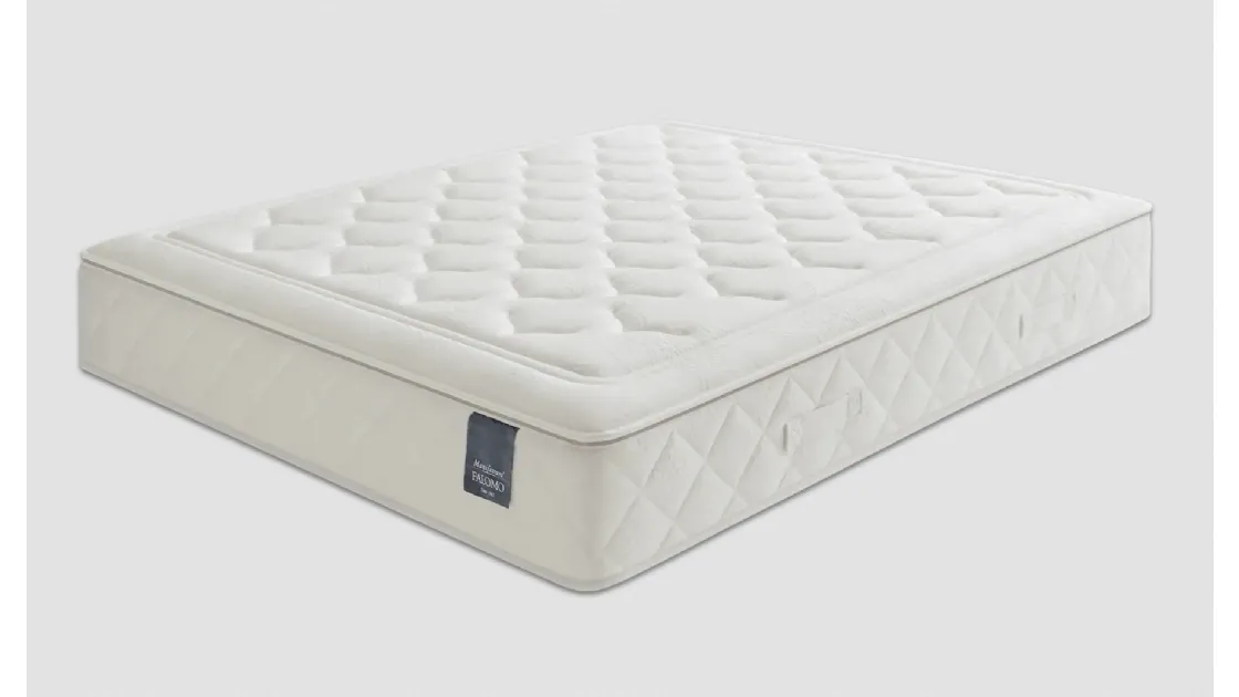 Materasso Evo De Luxe a molle insacchettate e soya memory di Manifattura Falomo
