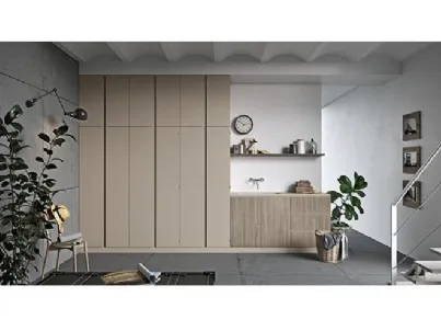 Mobile da Lavanderia in laccato opaco e melaminico Idrobox 08 di Birex