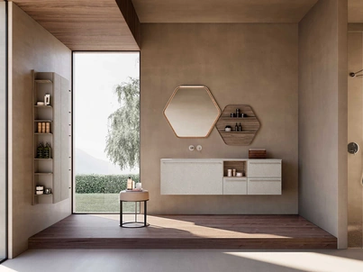 Mobile da Bagno sospeso M System 035 di Baxar