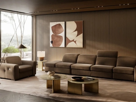 Divano relax con letto Continua di Febal Casa