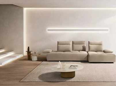 Divano con penisola Ella Max Divani