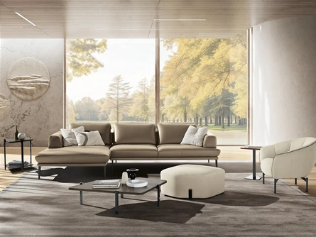 Divano con penisola Morfeo di Max Divani