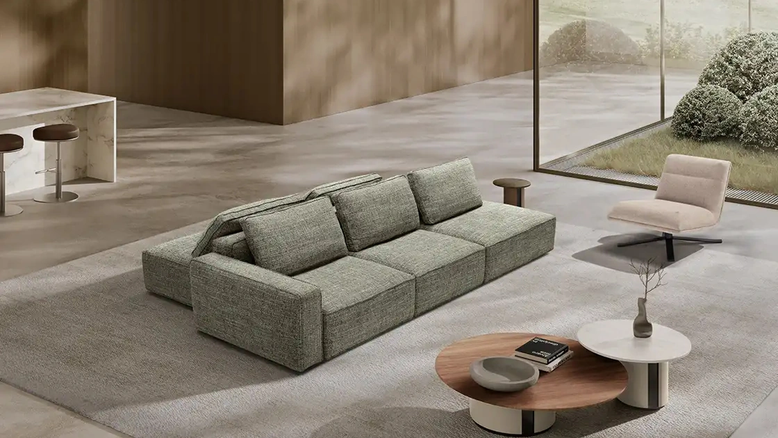 Divano bifacciale Raja di Max Divani