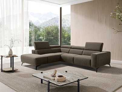 Divano relax angolare Rev di Max Divani