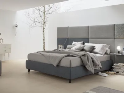 Letto sommier Boiserie in tessuto di V&Nice