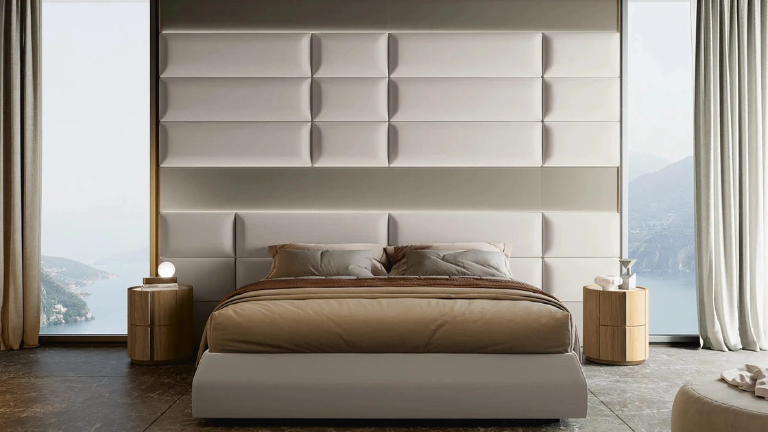 Letto imbottito Couple di Febal Casa