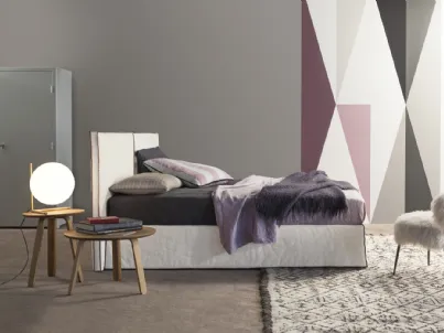 Letto con contenitore Space di Flexteam