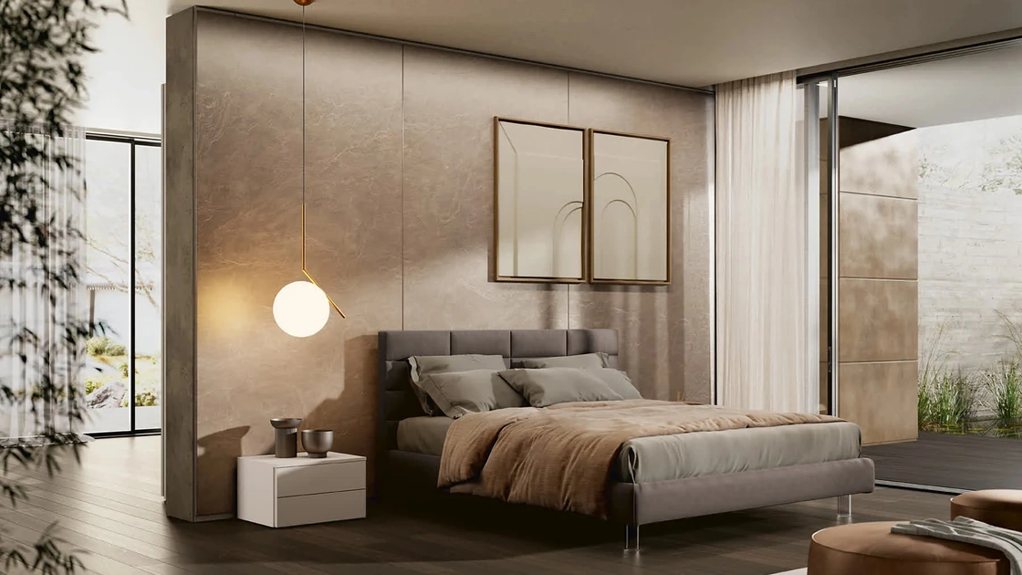 Letto matrimoniale Kim di Febal Casa