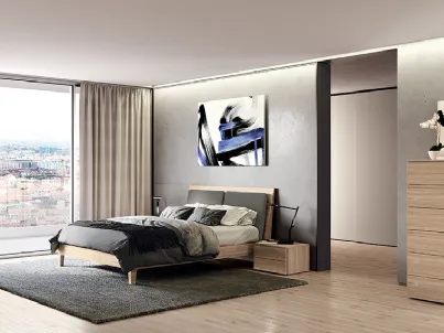 Letto con testiera Navona Soft di Febal Casa