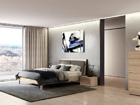 Letto con testiera Navona Soft di Febal Casa