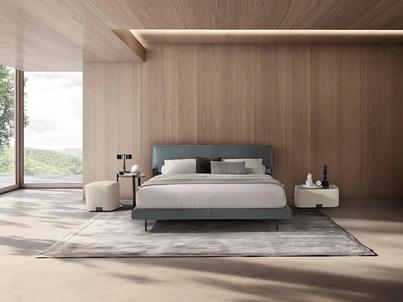 Letto in pelle Nel di Max Divani