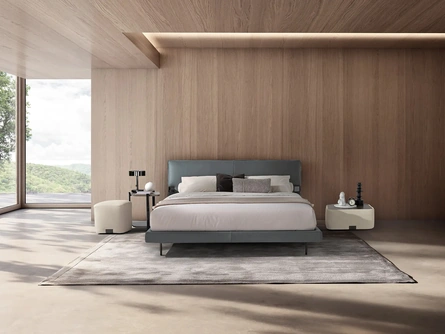 Letto in pelle Nel di Max Divani