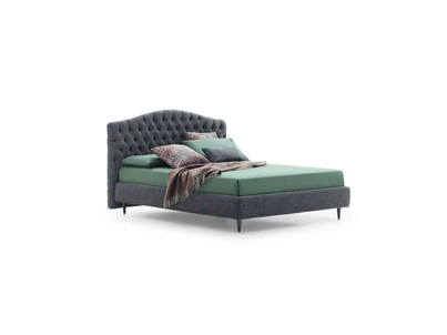 Letto classico Renoir in pelle trapuntata di Le Comfort