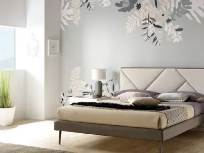 Letto in ecopelle SC221 di Moretti Compact