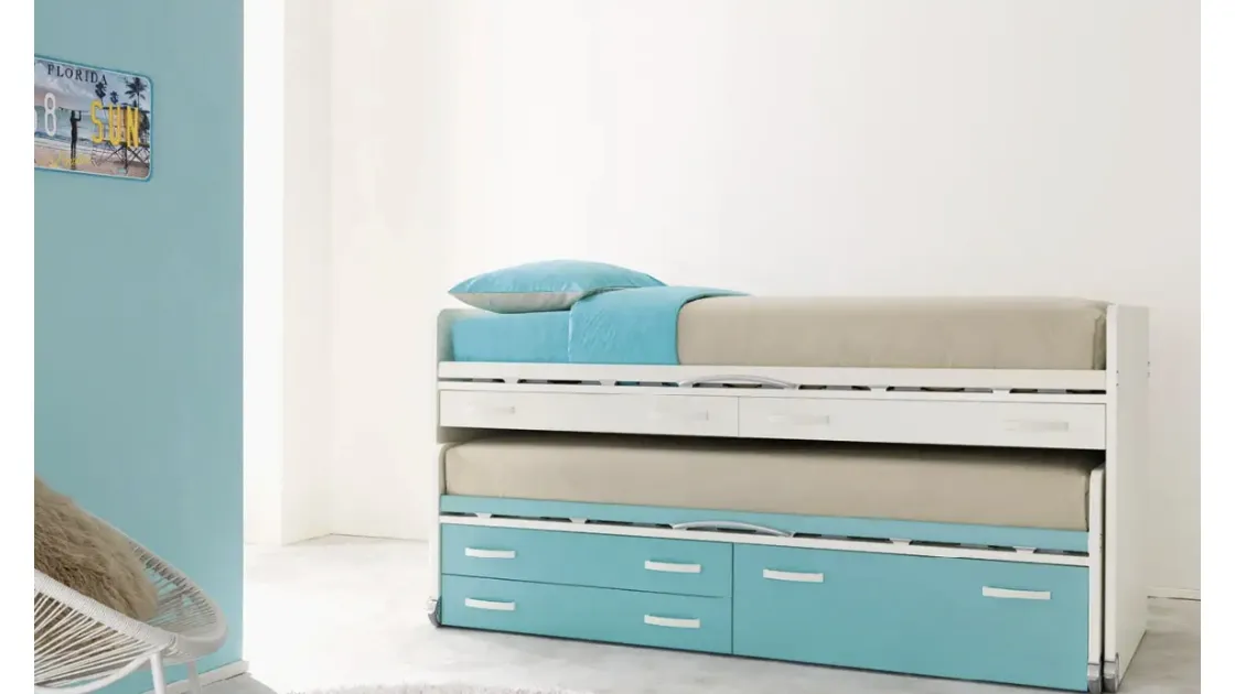 Letto salvaspazio SC305 di Moretti Compact
