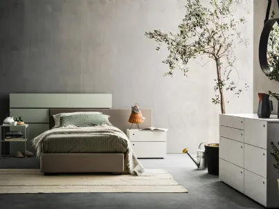 Letto moderno Skip di Alf DaFrè
