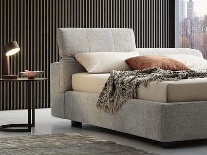 Letto con testiera reclinabile Tower di Le Comfort