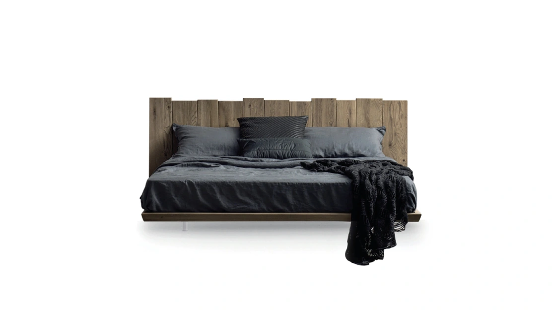 Letto Urban Ranch con testiera effetto sospesa di Devina Nais