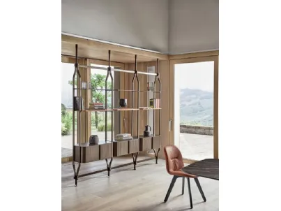 Libreria Charlotte a soffitto 2 di Bontempi