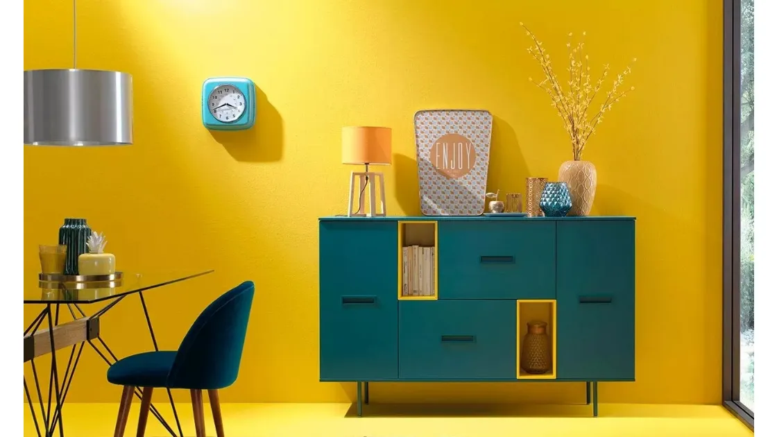 Madia dal design moderno e grintoso LV201 di Moretti Compact