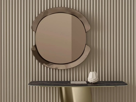 Mobile ingresso Kimono Consolle con top in SuperMarmo di Bontempi