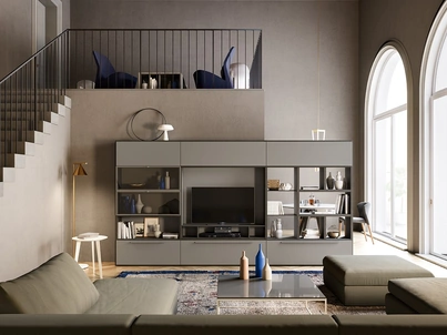 Parete Attrezzata My Space 18-02 di Alf Da Frè