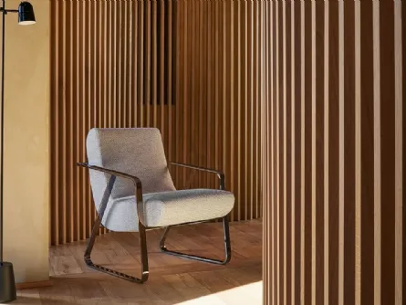 Poltroncina Moon in tessuto di Twils Lounge