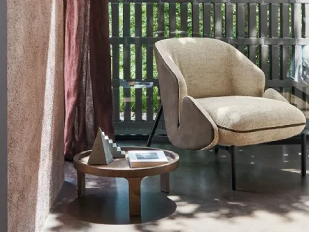 Poltroncina in tessuto Rica di Twils Lounge
