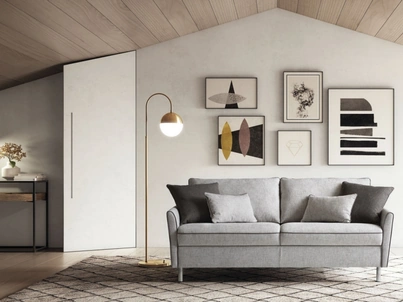 Divano Letto lineare in tessuto Bali di Le Comfort