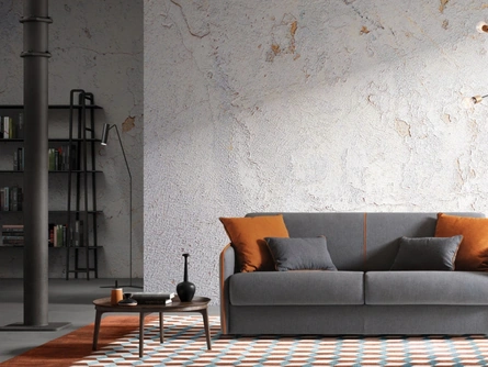 Divano Letto lineare in tessuto Madeira di Le Comfort