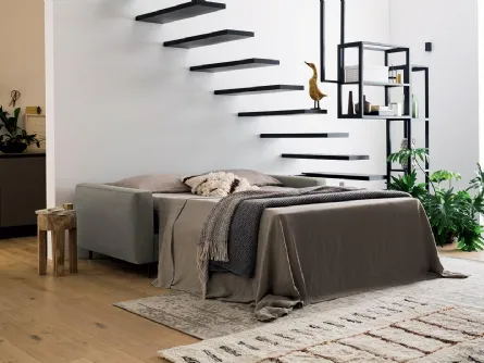 Divano Letto in tessuto Regis di Felis