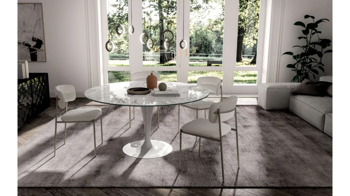 Sedia di design Ego di Ozzio