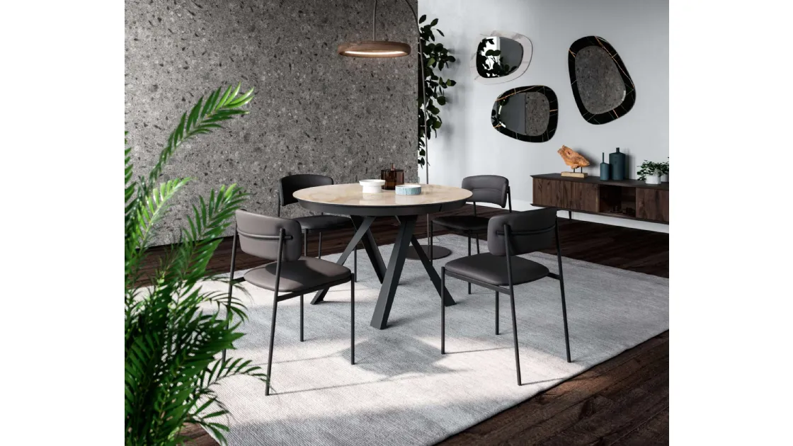 Sedia di design Ego di Ozzio