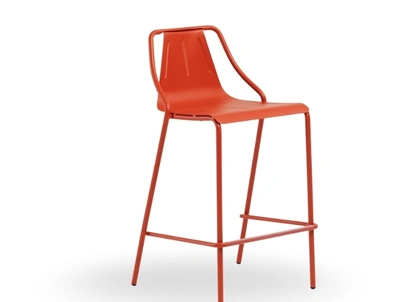 Sgabello in metallo Ola di Midj