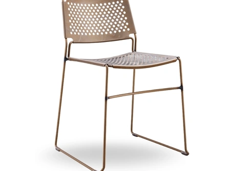 Sedia Slim in metallo di Midj