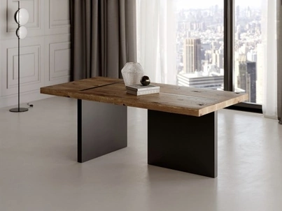 Tavolo Caracas in rovere invecchiato di Le Fablier