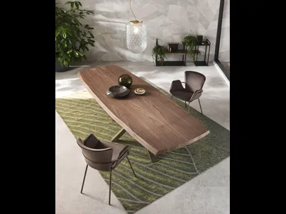 Tavolo allungabile in legno Shangai di Riflessi
