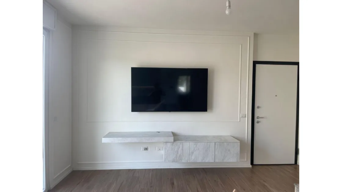 Cucina ad Angolo Febal Aria: Eleganza in Nobilitato Canapa e Calacatta
