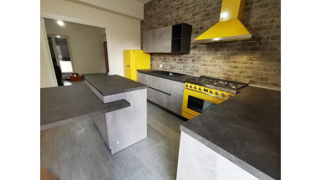 Cucina Febal Modula Stile Industrial a Catania: Carattere e Design Unico