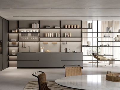 Cucina Design angolare One 01 di Ernestomeda