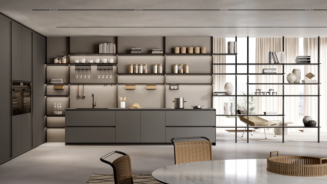 Cucina Design angolare One 01 di Ernestomeda