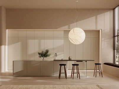 Cucina Design con isola One 02 di Ernestomeda