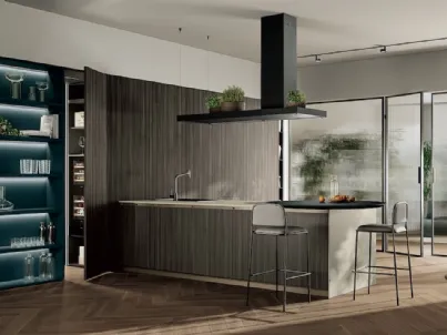 Cucina Moderna Modula Anta Profilo C 01 di Febal Casa