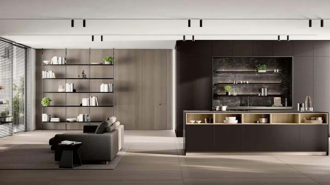 Cucina Moderna Modula Composizione 01 di Febal Casa