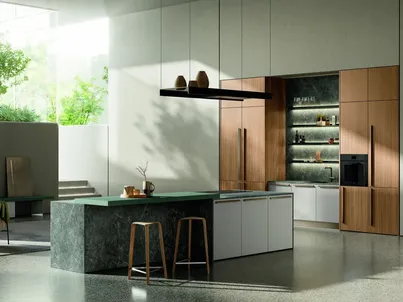 Cucina Moderna Modula Composizione 02 di Febal Casa